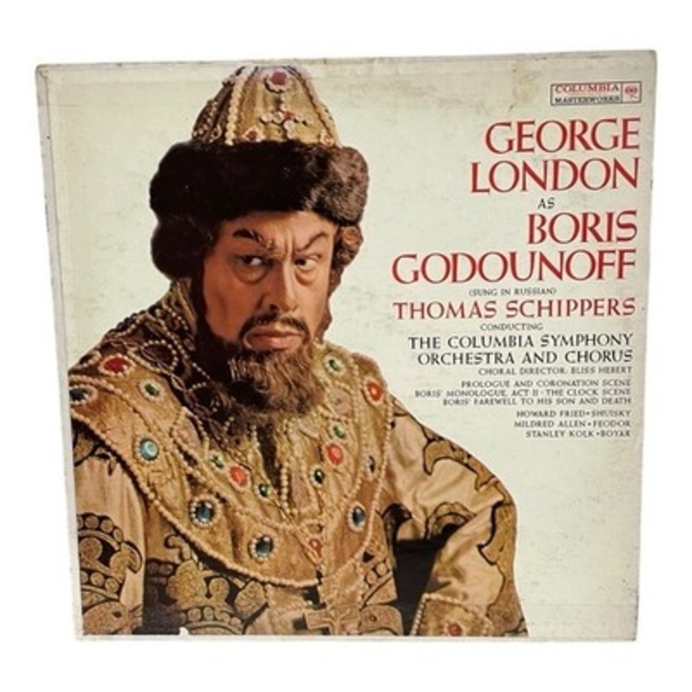 Columbia Symphony Orchestra – Boris Godounoff LP Moussorgsky 1960s VG